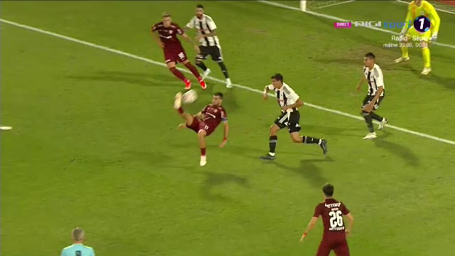 Superb! Păun a &icirc;nscris din &rdquo;foarfecă&rdquo; &icirc;n CFR - &rdquo;U&rdquo; Cluj