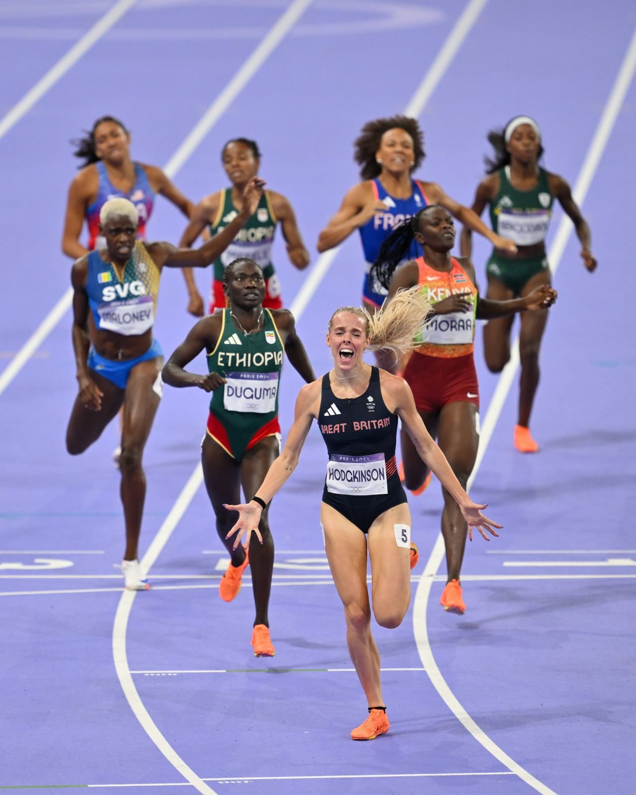 Keely Hodgkinson nu avut nicio emoție la 800 m și este noua campioană olimpică!_6