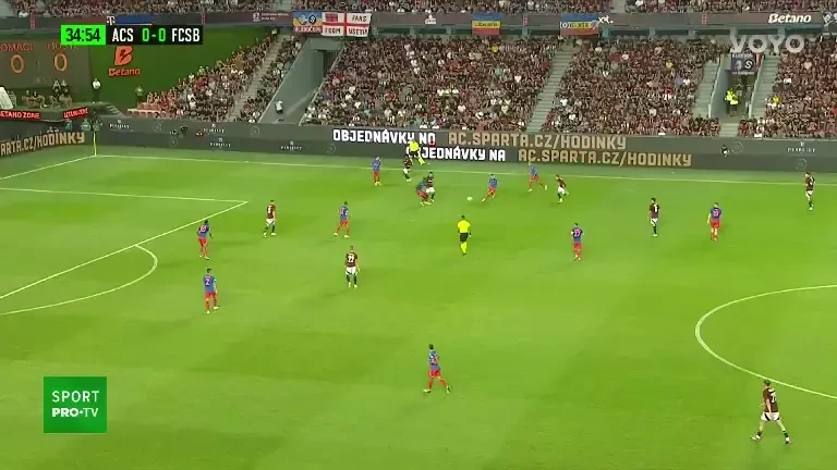 Sparta Praga - FCSB (min.35) Ocazie Sparta Praga