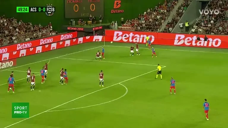 Sparta Praga - FCSB (min.49) Ocazie FCSB