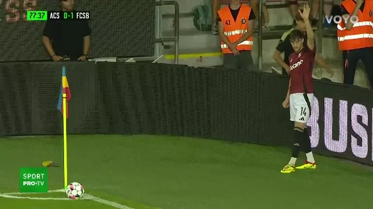 Sparta Praga - FCSB (min.78) GOL Sparta Praga