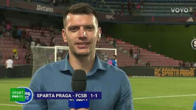 Alexandru Băluță, declarații după Sparta Praga - FCSB 1-1