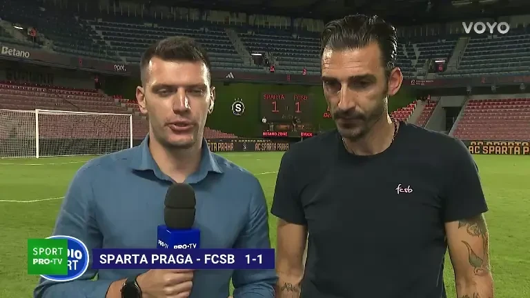 Elias Charalambous, declarații după Sparta Praga - FCSB 1-1