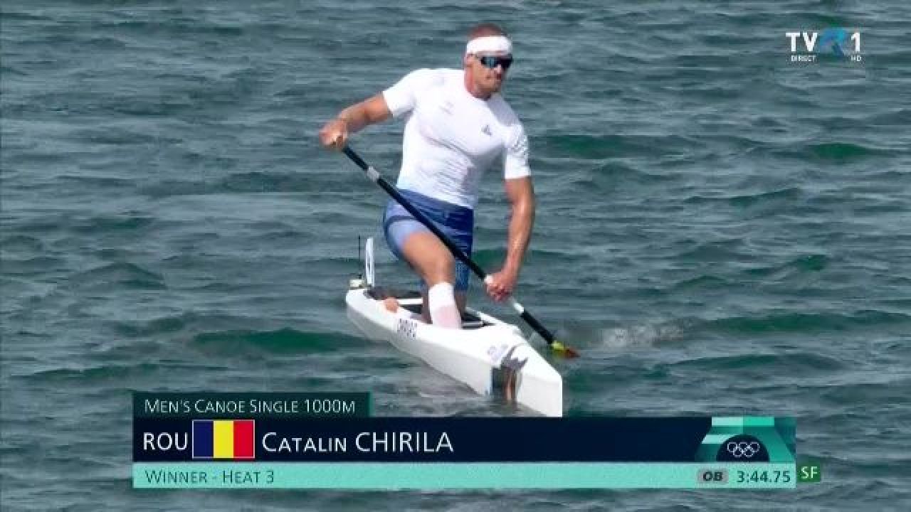 Gafă după recordul olimpic al lui Cătălin Chirilă. Ce steag a apărut în dreptul românului_14