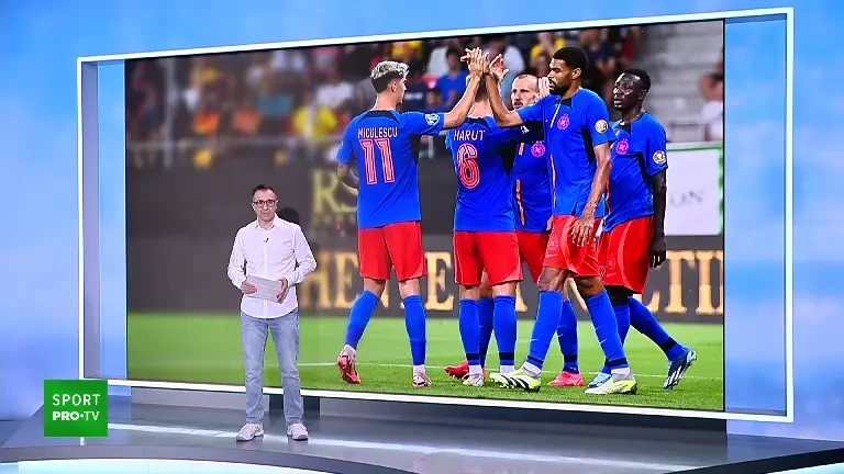 FCSB - Sparta Praga va fi transmis de VOYO și Pro TV