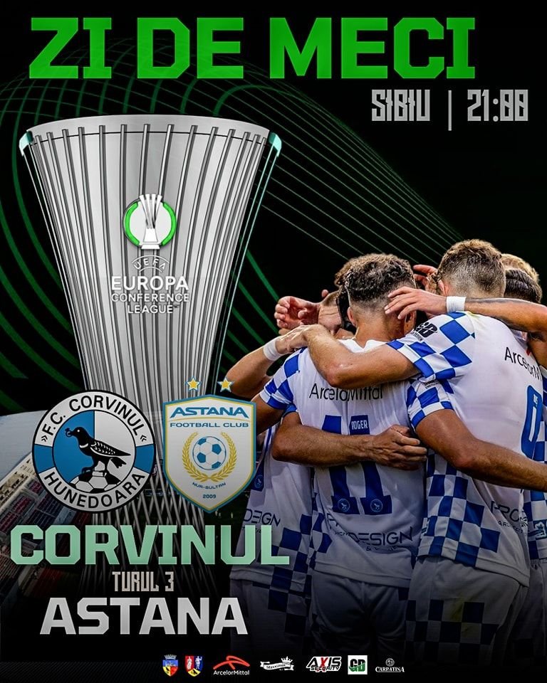 Corvinul Hunedoara - Astana 1-2 | Trupa lui Florin Maxim a cedat! Kazahii vor începe cu prima șansă în retur_2