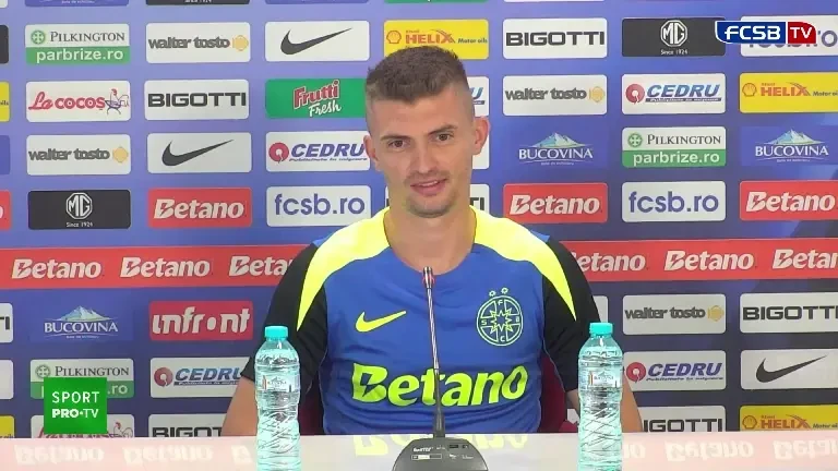 Florin Tănase, discurs lacrimogen după revenirea la FCSB: "Sunt nerăbdător!"