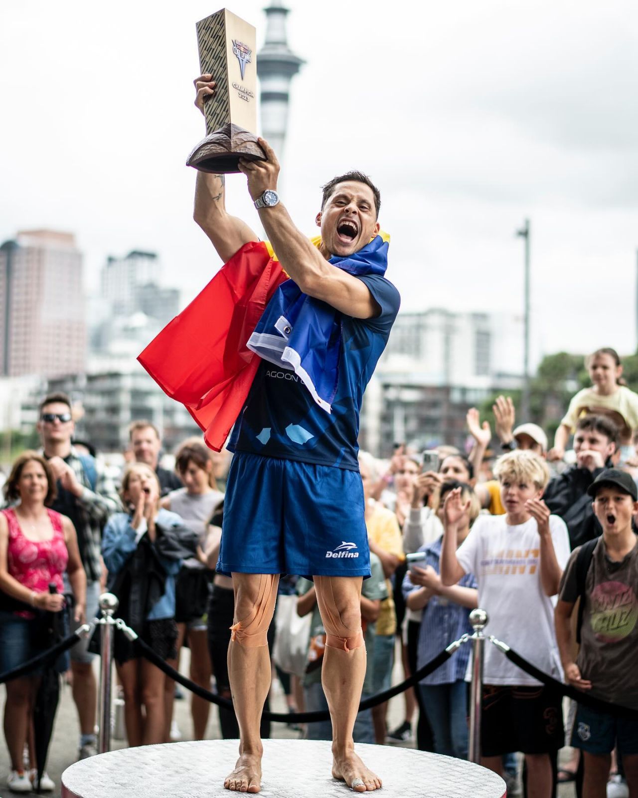 Medalie de bronz! Constantin Popovici rămâne în lupta pentru un nou titlu în Seria Mondială Red Bull Cliff Diving _17