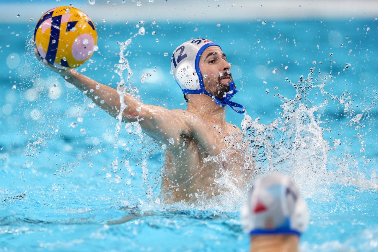 Ungaria, în afara podiumului olimpic la polo pe apă. Cum s-a terminat duelul sârbo-croat din finala de la Paris_4