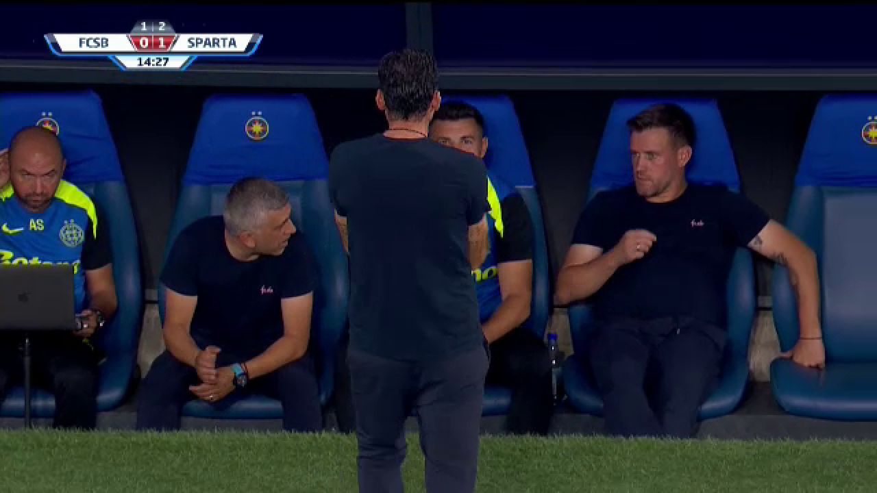 Nu l-ai văzut așa niciodată! Elias Charalambous, un car de nervi în FCSB - Sparta Praga_2