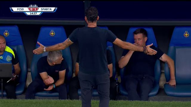 Nu l-ai văzut așa niciodată! Elias Charalambous, un car de nervi în FCSB - Sparta Praga_4