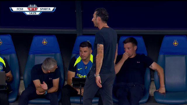 Nu l-ai văzut așa niciodată! Elias Charalambous, un car de nervi în FCSB - Sparta Praga_6