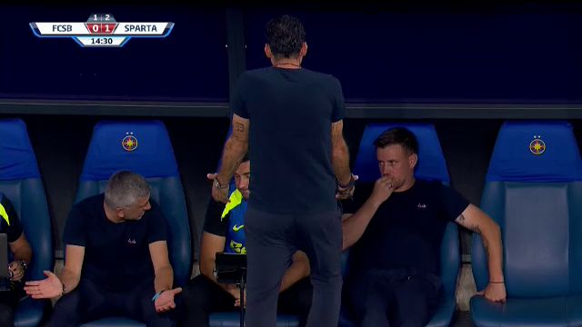 Nu l-ai văzut așa niciodată! Elias Charalambous, un car de nervi în FCSB - Sparta Praga_7