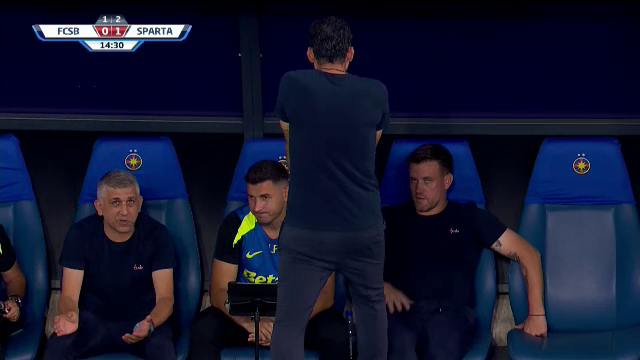 Nu l-ai văzut așa niciodată! Elias Charalambous, un car de nervi în FCSB - Sparta Praga_8