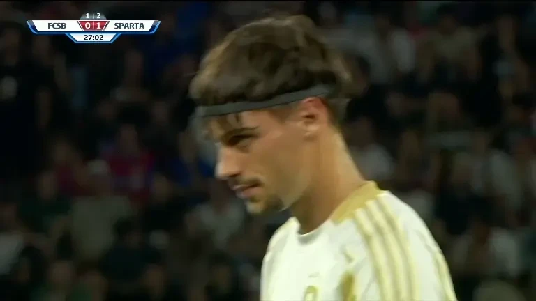 FCSB - Sparta Praga: gol Birmancevic (minutul 28)