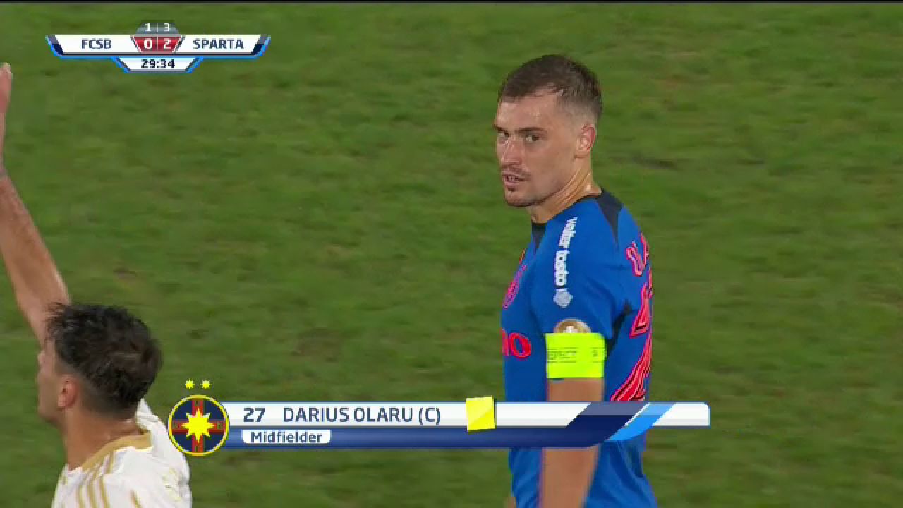 Fază controversată în FCSB - Sparta Praga! Campioana României a cerut un penalty_20