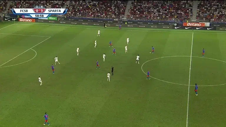 FCSB - Sparta Praga: gol Darius Olaru (minutul 60)