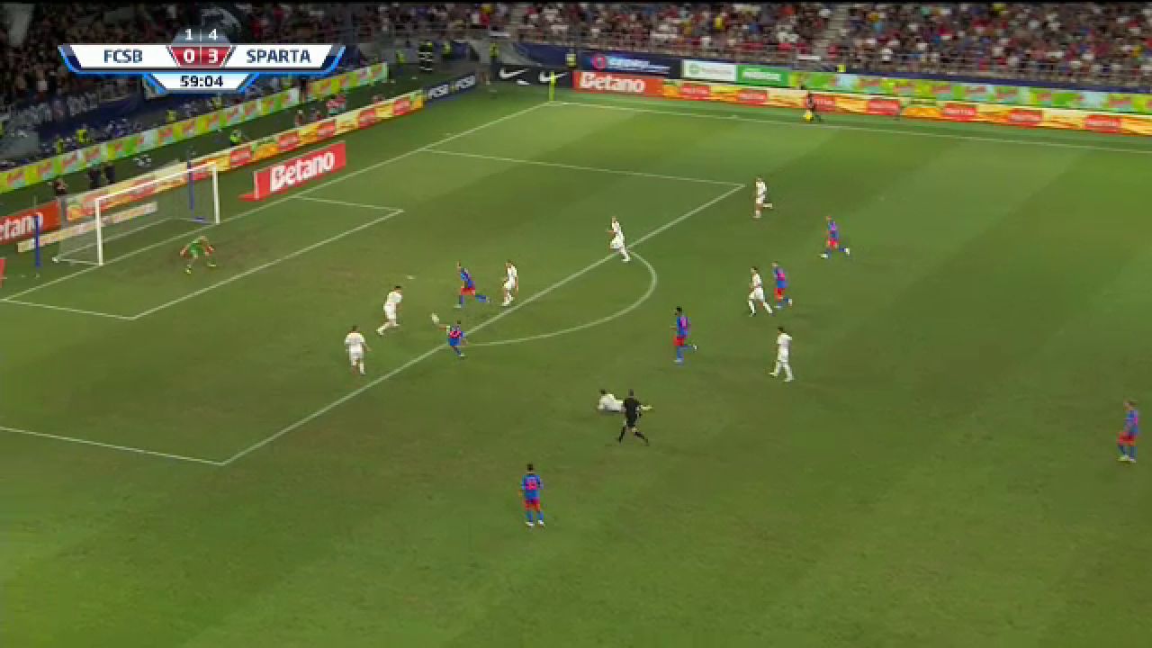 Atenție, înscrie căpitanul! Darius Olaru, gol superb în FCSB - Sparta Praga_4