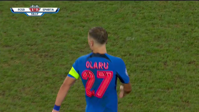 Atenție, înscrie căpitanul! Darius Olaru, gol superb în FCSB - Sparta Praga_12