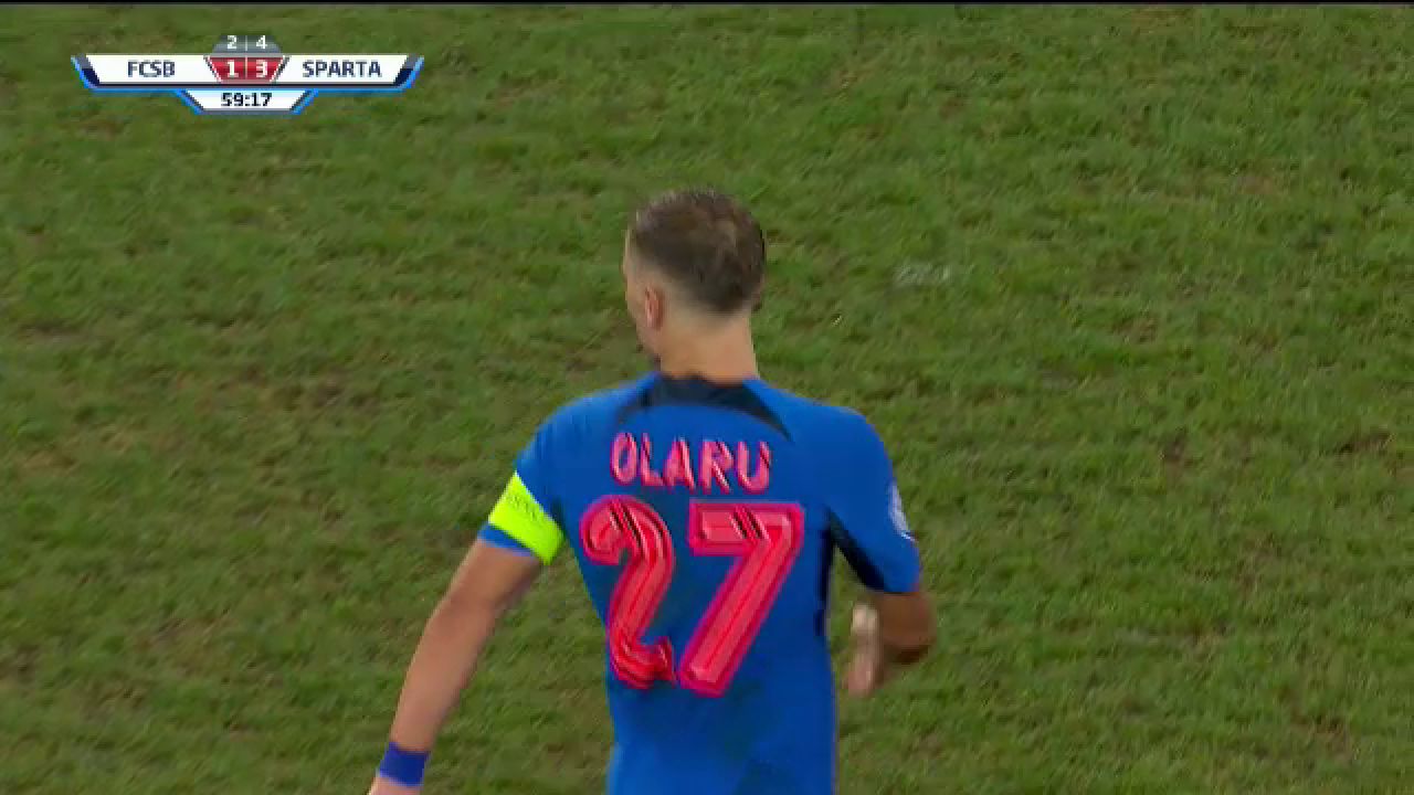 Atenție, înscrie căpitanul! Darius Olaru, gol superb în FCSB - Sparta Praga_12