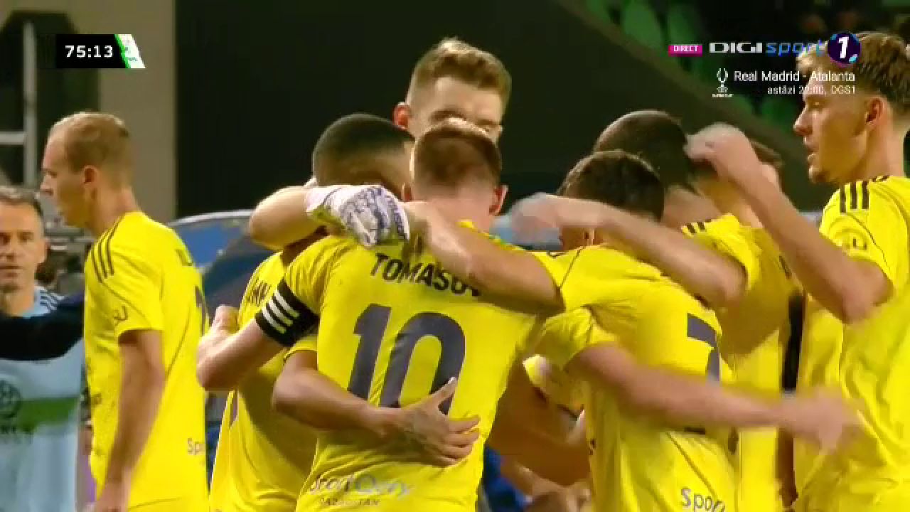 FC Astana - Corvinul 6-1. Hunedorenii părăsesc cupele europene cu o înfrângere dură_1