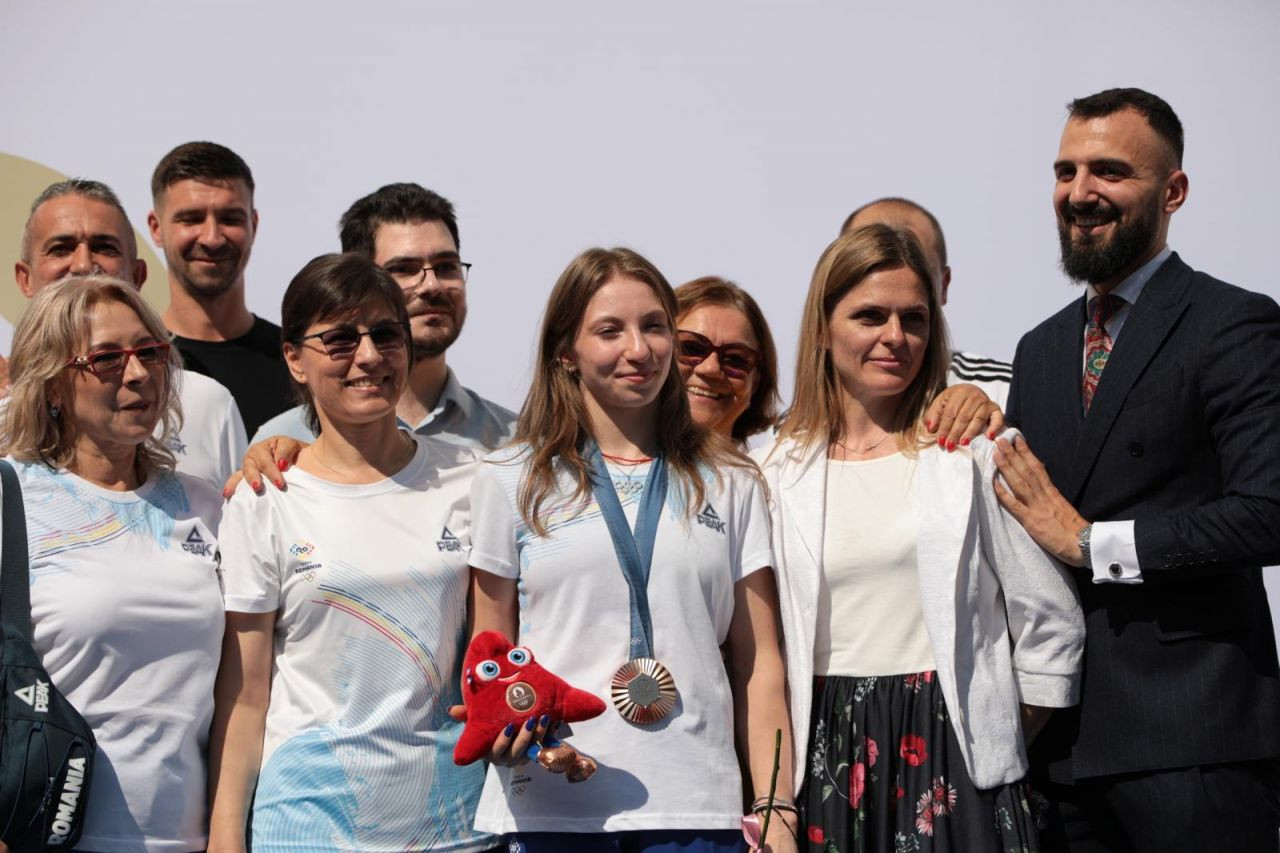 Just in time! Ana Bărbosu a primit medalia de bronz de la Paris &icirc;ntr-o festivitate desfășurată la București