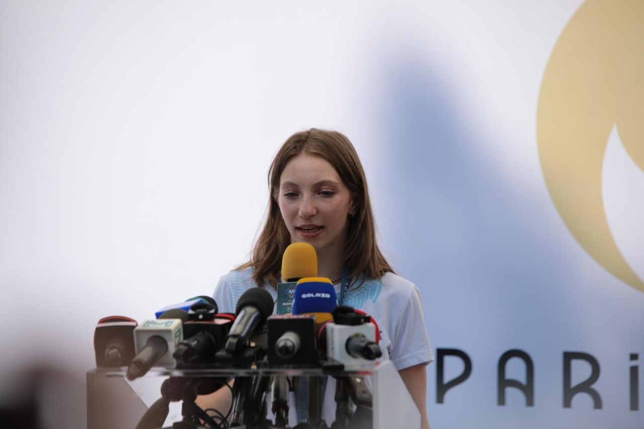 Just in time! Ana Bărbosu a primit medalia de bronz de la Paris într-o festivitate desfășurată la București_5