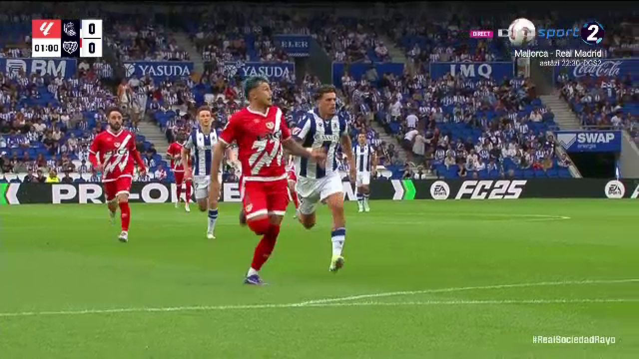 Faza care i-a împărțit pe spanioli! Rațiu a încercat să înscrie din rabona, în secunda 10: