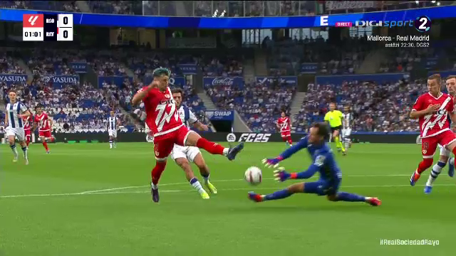 Faza care i-a împărțit pe spanioli! Rațiu a încercat să înscrie din rabona, în secunda 10: 