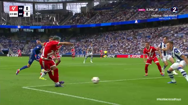 Faza care i-a împărțit pe spanioli! Rațiu a încercat să înscrie din rabona, în secunda 10: 