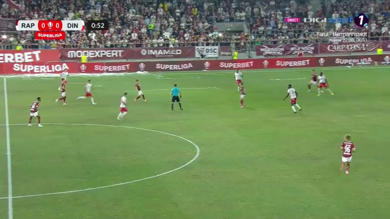 Rapid - Dinamo 1-1 | Giuleștenii rămân fără victorie în debutul sezonului din Superligă _3