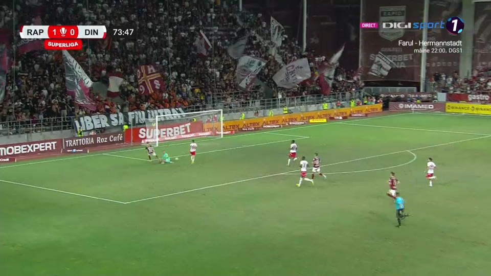 Rapid - Dinamo 1-1 | Giuleștenii rămân fără victorie în debutul sezonului din Superligă _12
