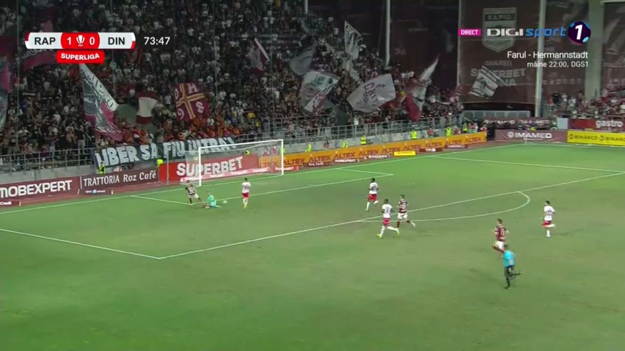 Rapid - Dinamo 1-1 | Giuleștenii rămân fără victorie în debutul sezonului din Superligă _12