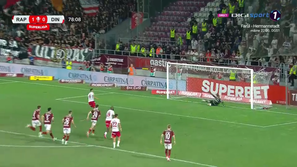 Rapid - Dinamo 1-1 | Giuleștenii rămân fără victorie în debutul sezonului din Superligă _13