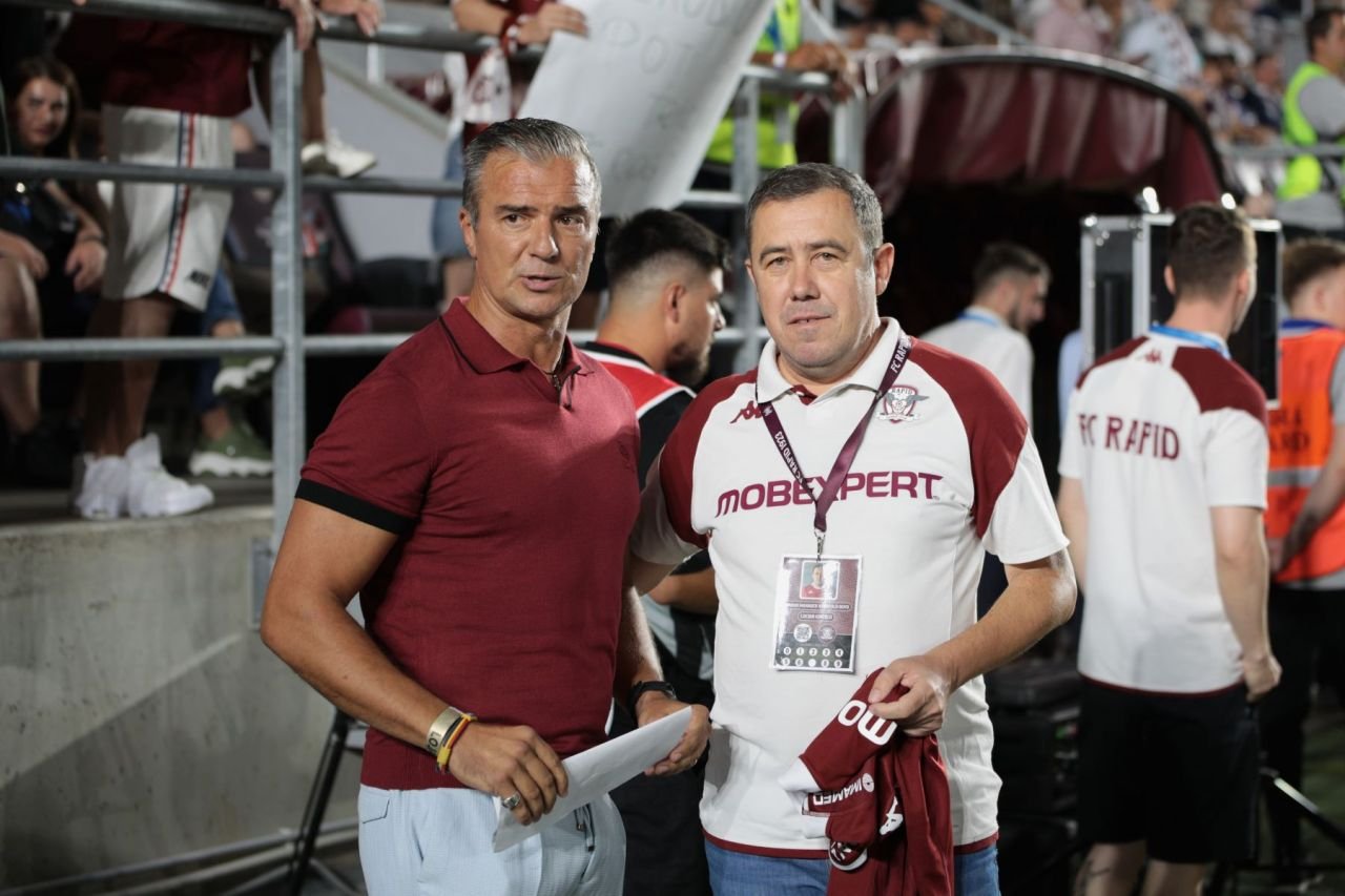 Remiza dintre Rapid și Dinamo, în imagini. Spectacol roș-alb-vișiniu, pe gazon și în tribune_27