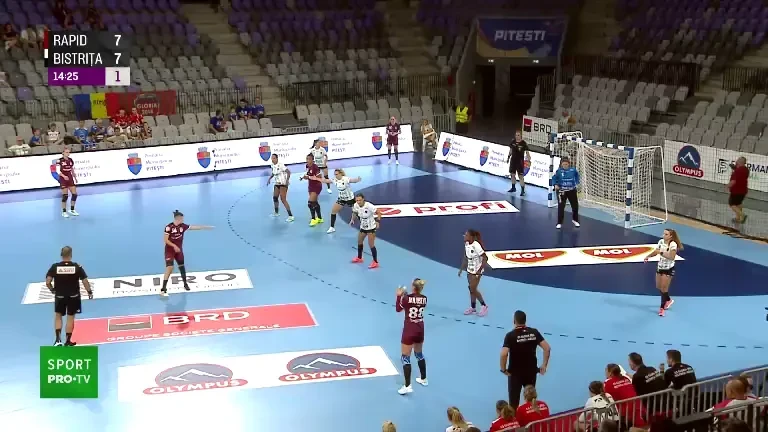 Rapid - Gloria Bistrița. Accidentarea Ștefaniei Stoica (22 august 2024)