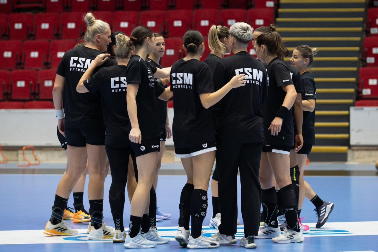 CSM București - Dunărea Brăila 31-28, în a doua semifinală din Supercupa României, a fost în direct la Pro Arena și pe VOYO_2