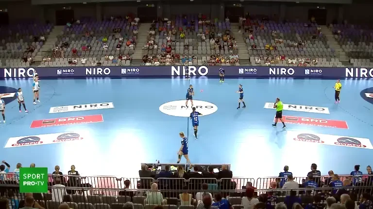 CSM București - Dunărea Brăila | Primele cinci minute ale semifinalei din Supercupă (22 august 2024)