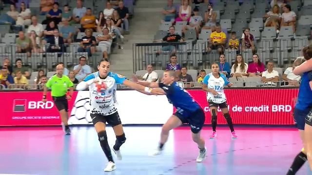 CSM București - Dunărea Brăila 31-28, în a doua semifinală din Supercupa României, a fost în direct la Pro Arena și pe VOYO_4