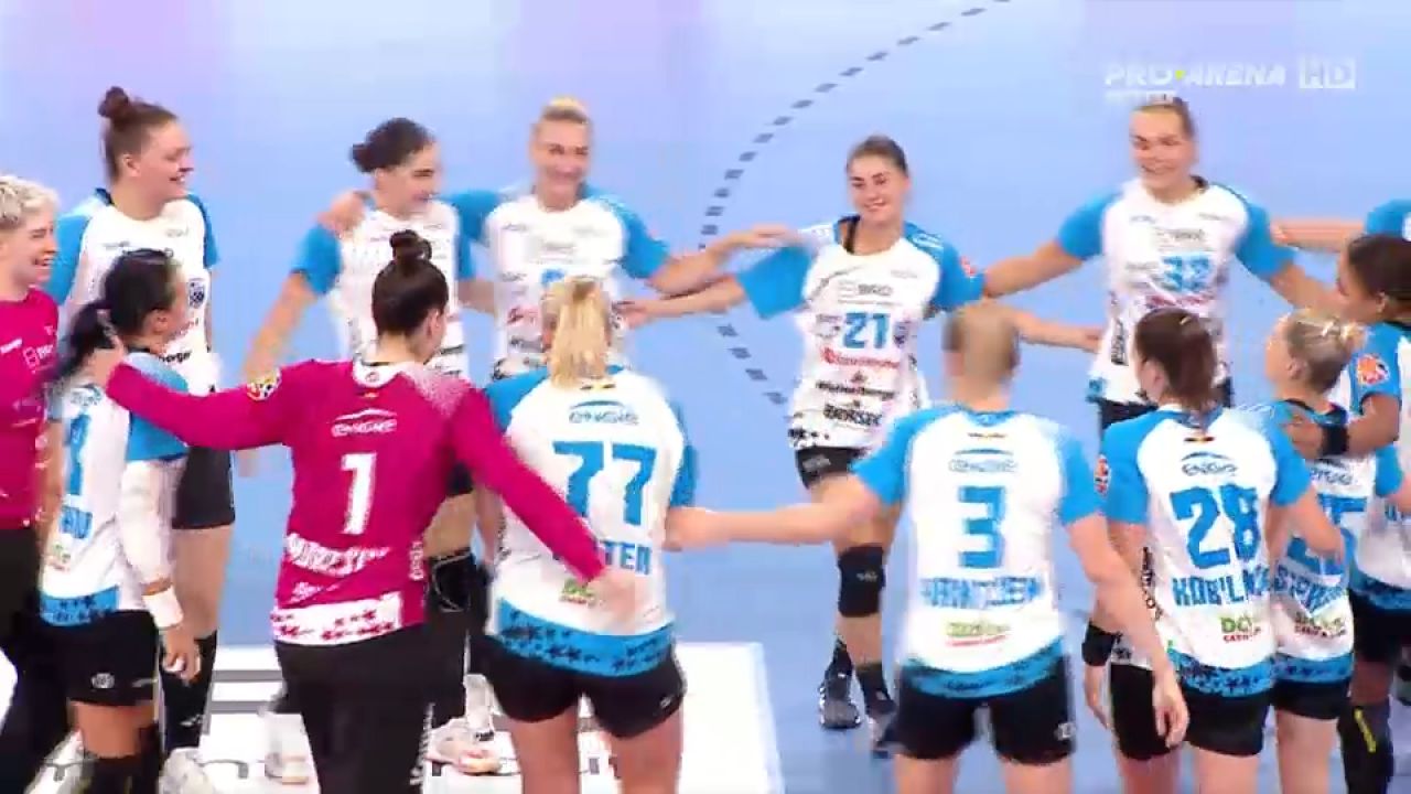 CSM București - Dunărea Brăila 31-28, în a doua semifinală din Supercupa României, a fost în direct la Pro Arena și pe VOYO_1