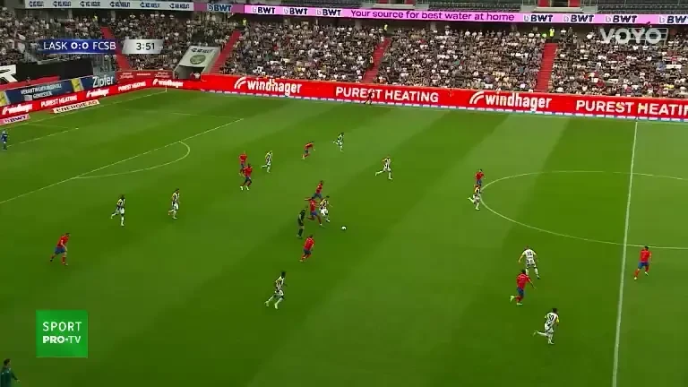 LASK - FCSB (min. 5). T&acirc;rnovanu este aproape să gafeze