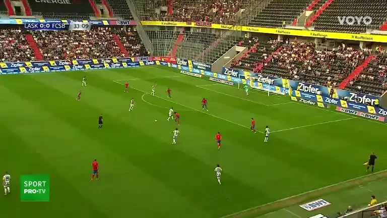 LASK - FCSB (min. 34) - Gol LASK Linz