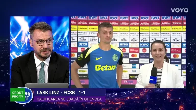 Declarațiile lui Florin Tănase, după LASK Linz - FCSB 1-1