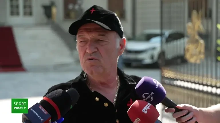 Gigi Becali, conferință la Palat (23.08.2024)