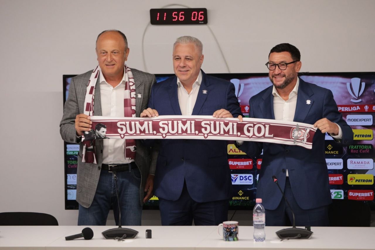 El este Șumudică Jr., fiul noului antrenor al giuleștenilor, care l-a făcut pe acesta să spună că 