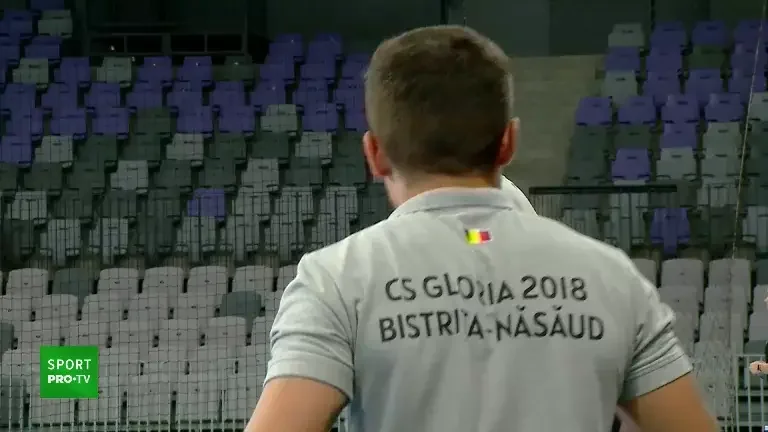 Gloria Bistrița - CSM București: primele cinci minute din a doua repriză