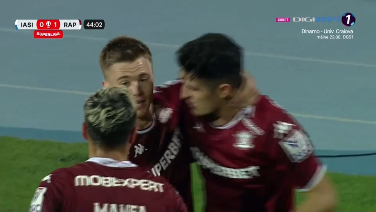 Poli Iași - Rapid 1-2 | Șumudică a venit cu norocul! Giuleștenii sparg gheața și obțin prima victorie în campionat_5