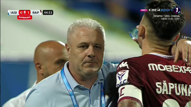 Camerele TV au fost pe el! Cum a reacționat Marius Șumudică după ce Rapid a deschis scorul la Iași_6