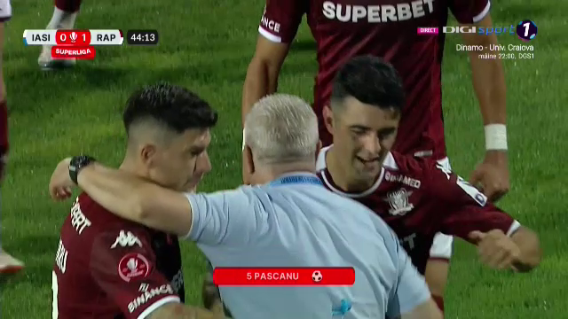 Camerele TV au fost pe el! Cum a reacționat Marius Șumudică după ce Rapid a deschis scorul la Iași_7