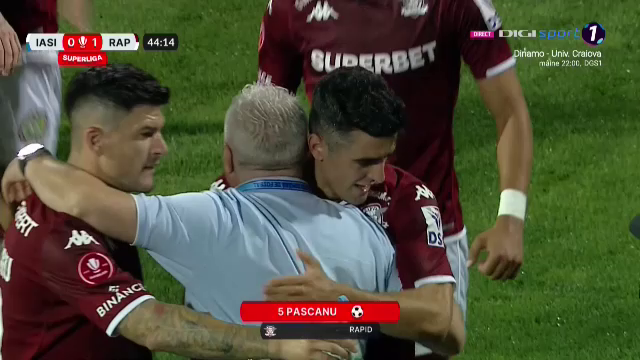 Camerele TV au fost pe el! Cum a reacționat Marius Șumudică după ce Rapid a deschis scorul la Iași_8